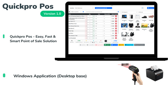 Quickpro Pos v1.0 – 简单、快速、智能的销售点解决方案插图