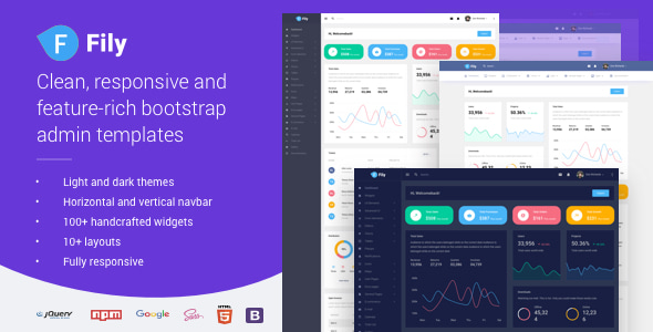 Fily v1.1.1 – Responsive Bootstrap 5 Admin Template