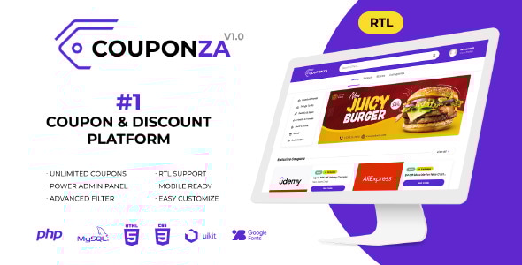 Couponza v2.0.0 – Ultimate Coupons & Discounts Platform插图
