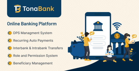 TonaBank v1.0.0 – 网上银行平台