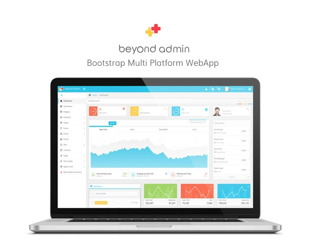 BeyondAdmin v1.6.1 – Responsive Admin App插图