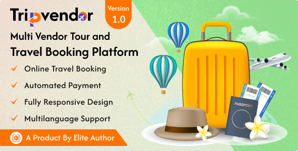 TripVendor v1.0 – 多供应商旅游预订平台