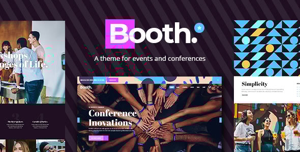 Booth v1.4 – 活动和会议 WordPress 主题