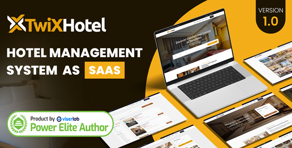 TwiXHotel v1.0 – SAAS 酒店管理系统