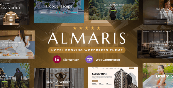 Almaris v1.3.7 – Hotel Booking WordPress Theme