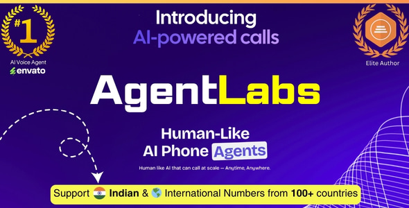 AgentLabs v5.4.5 – AI Voice Calling Agents & Lead Intelligence SaaS Platform